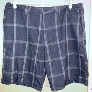 O’Neill Men’s Plaid Stripe Casual Walking Shorts size 40‎ w/Pockets